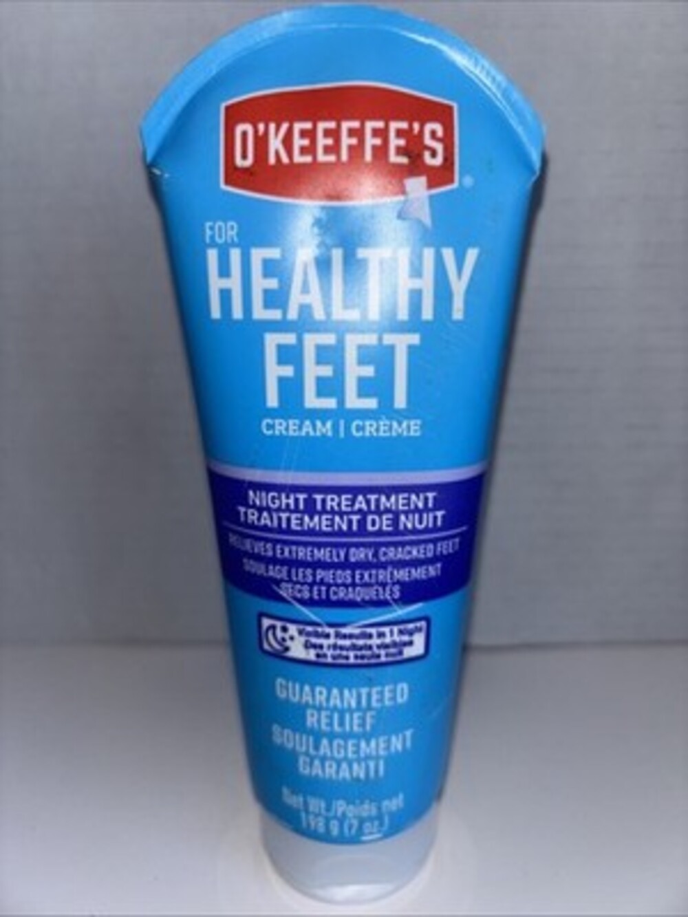 OKeeffes Healthy Feet Night Treatment Cream Foot Relief 7 Oz NEW